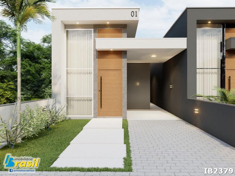Casa moderna com 3 dormitórios                  
