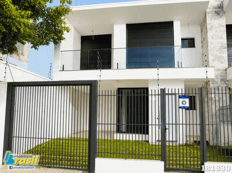 Sobrado contemporâneo com 3 dormitórios   