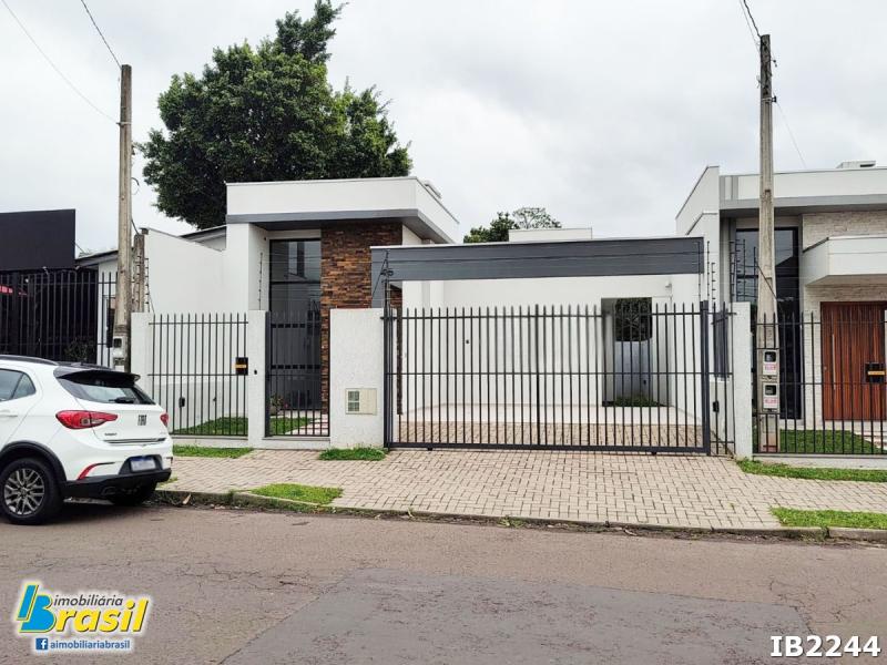 Casa plana em estilo contemporâneo