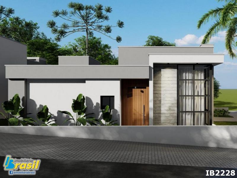 Linda casa plana que une modernidade e praticidade