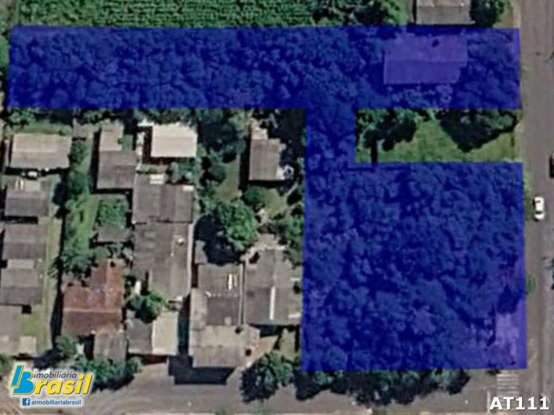 Área de terras com 3.408,60m²                           